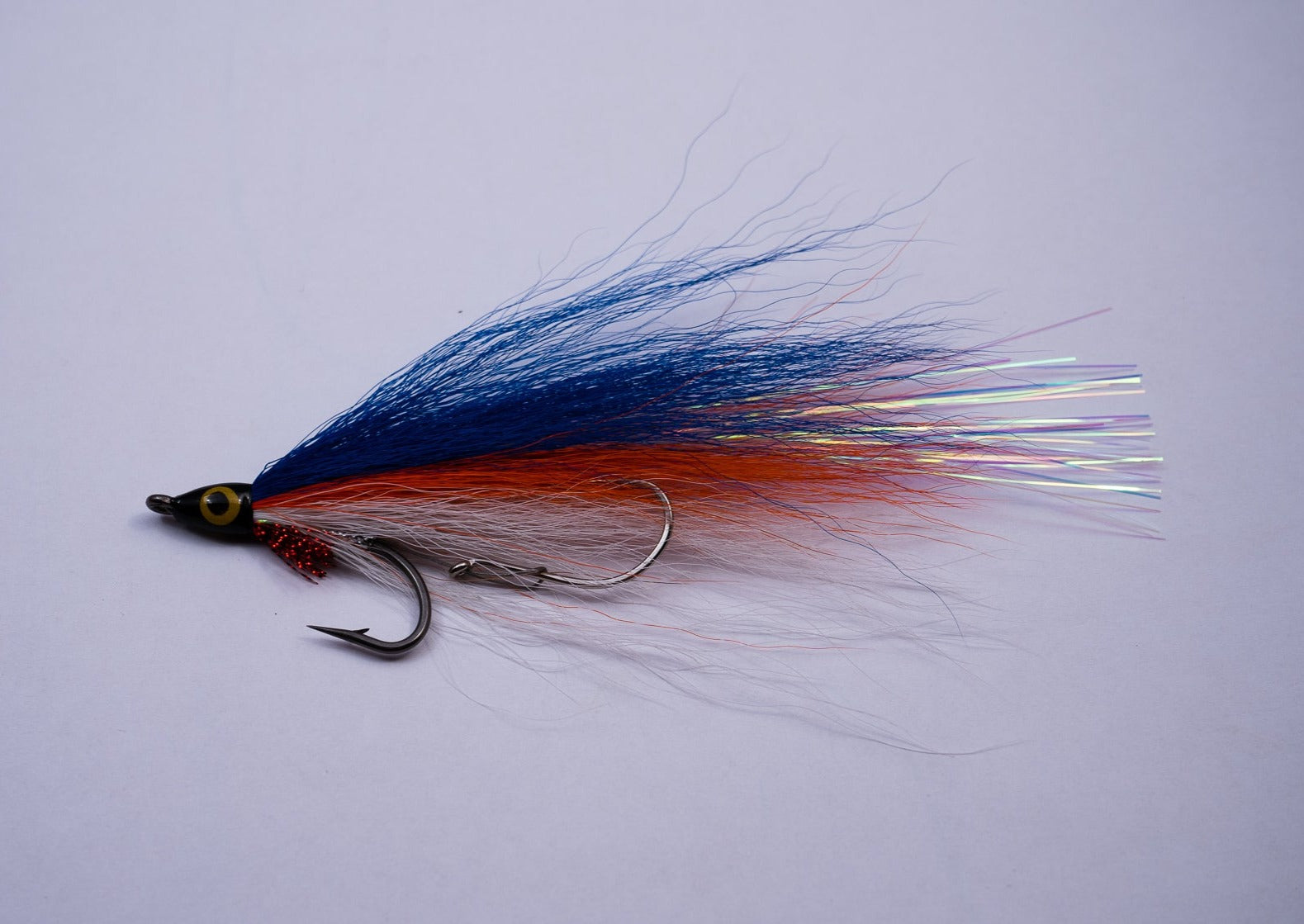 215  Classic 5 Bucktail Fly (GREY GHOST) – Lux Fly Co
